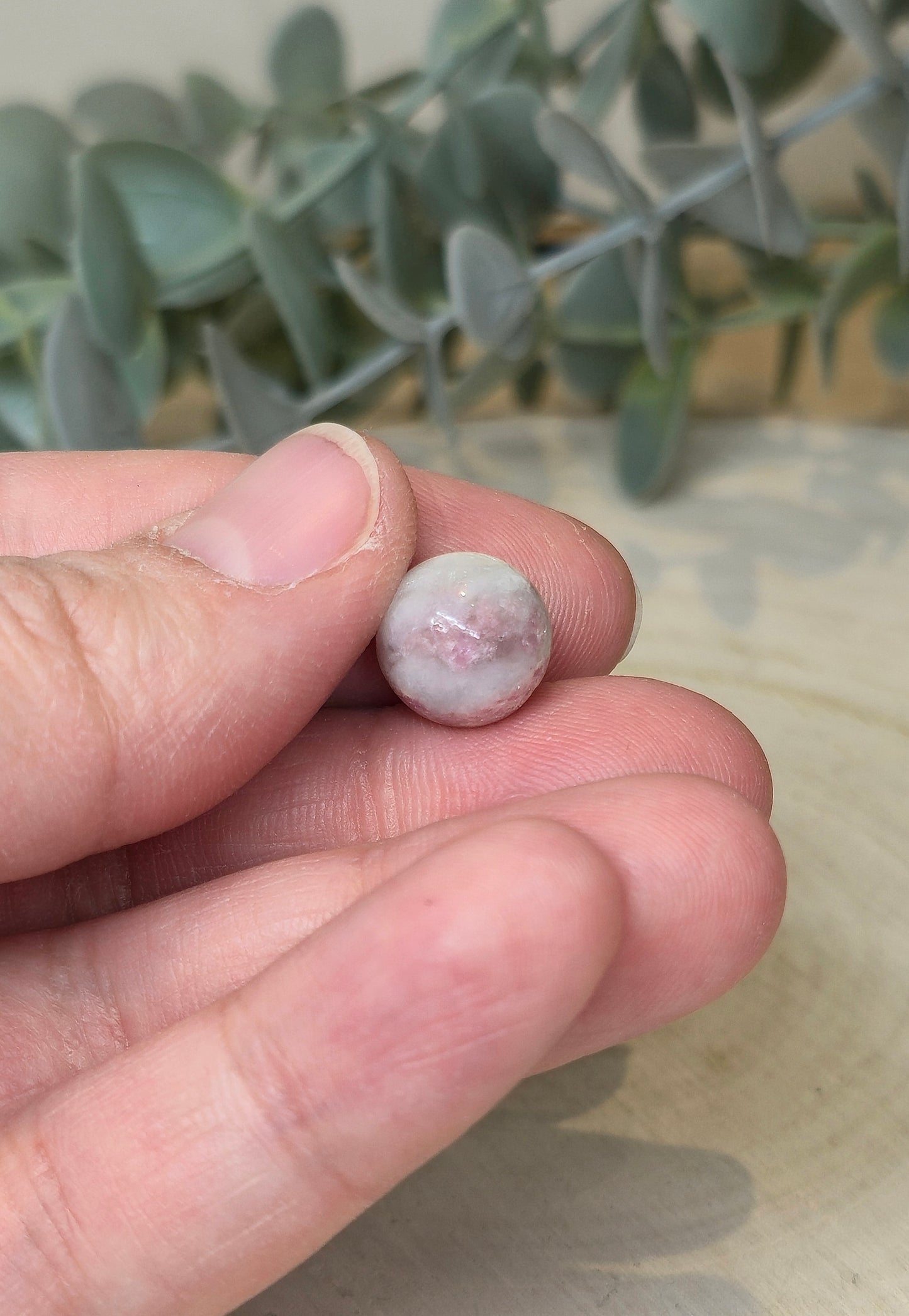 Sphère Tourmaline rose