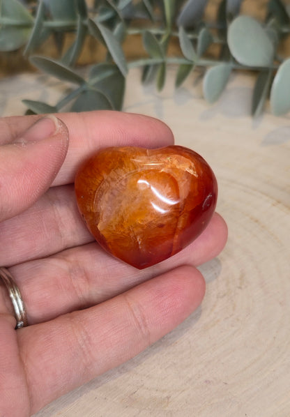 Coeur en Cornaline
