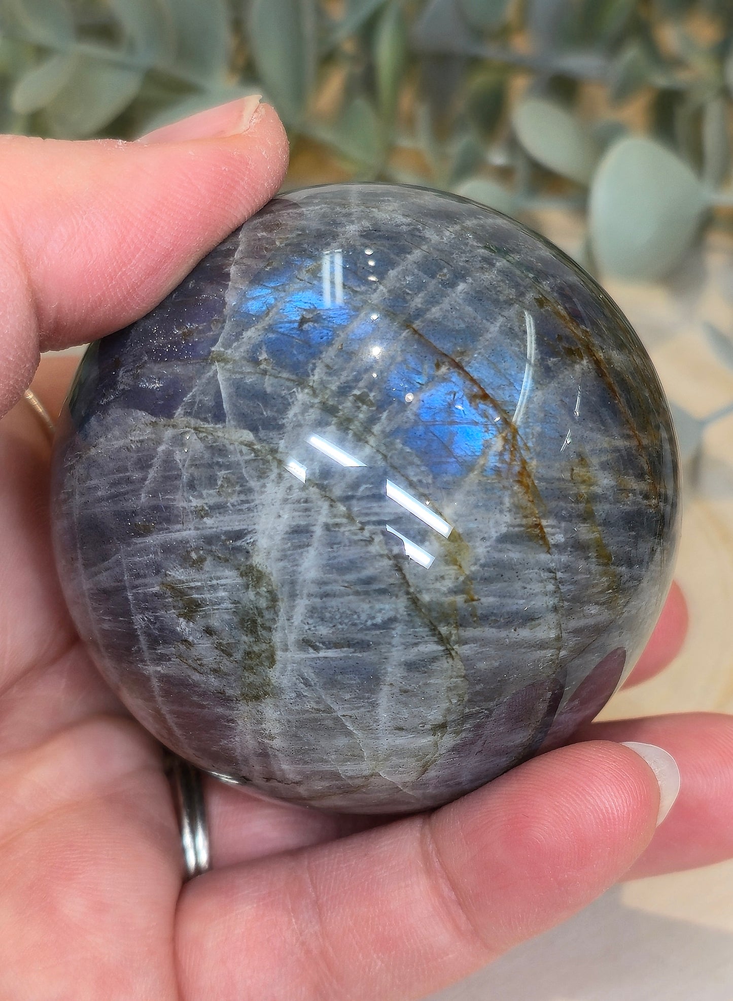 Sphère de Labradorite