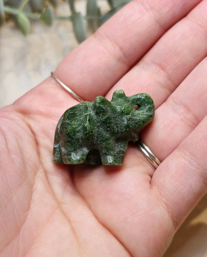 Éléphant Agate mousse