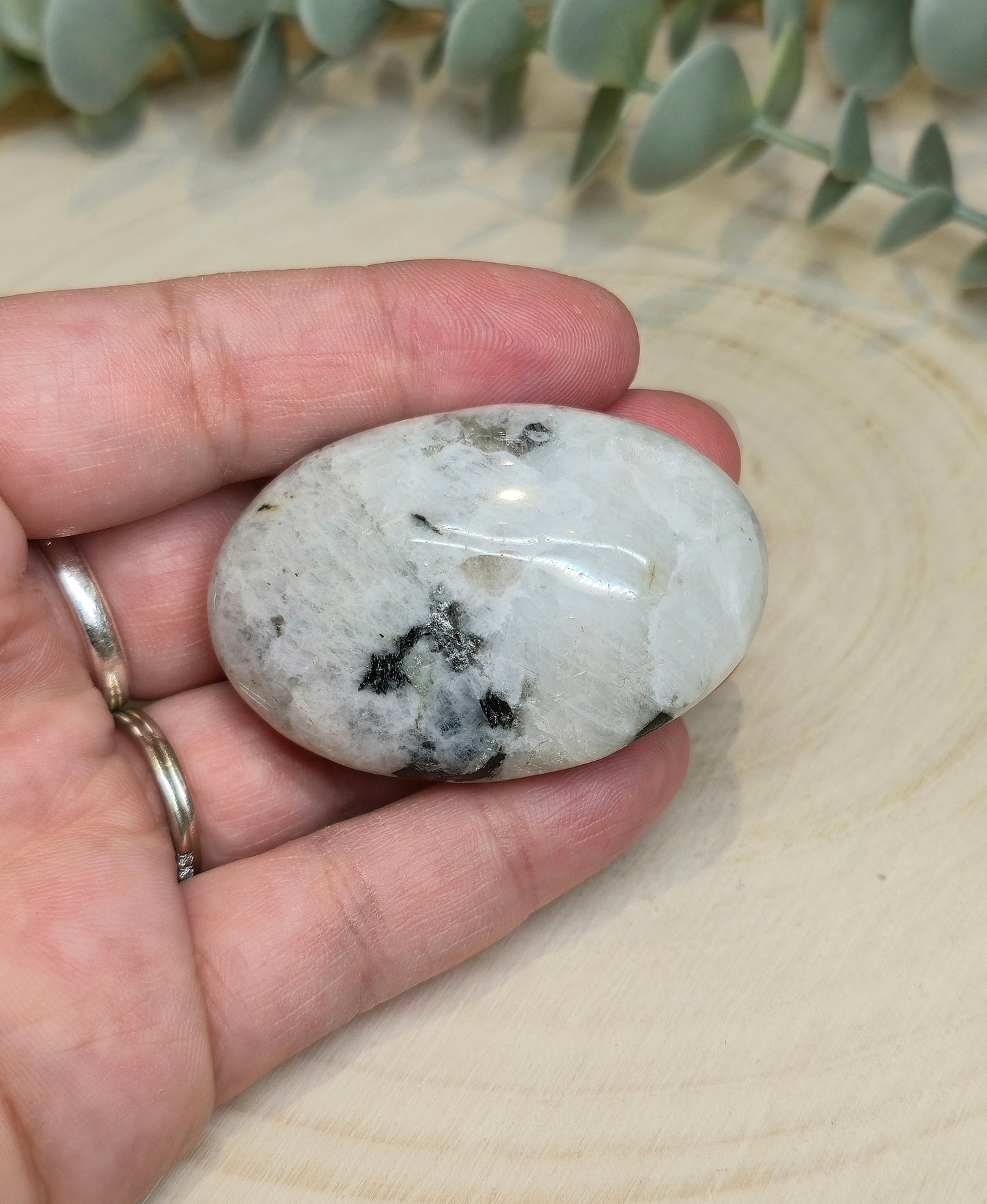 Pierre de paume en Pierre de lune