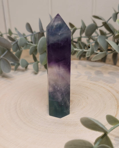Pointe en Fluorite