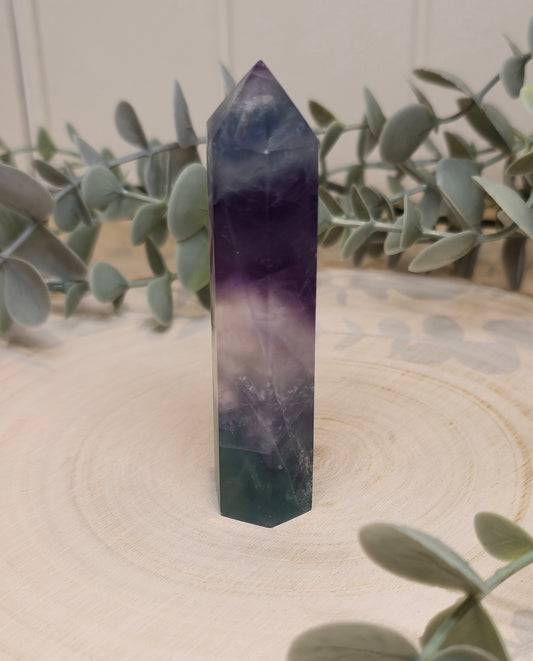 Pointe en Fluorite