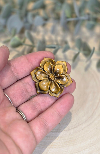 Fleur en Oeil de tigre