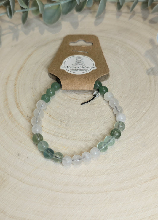 Bracelet avec pierres - création unique