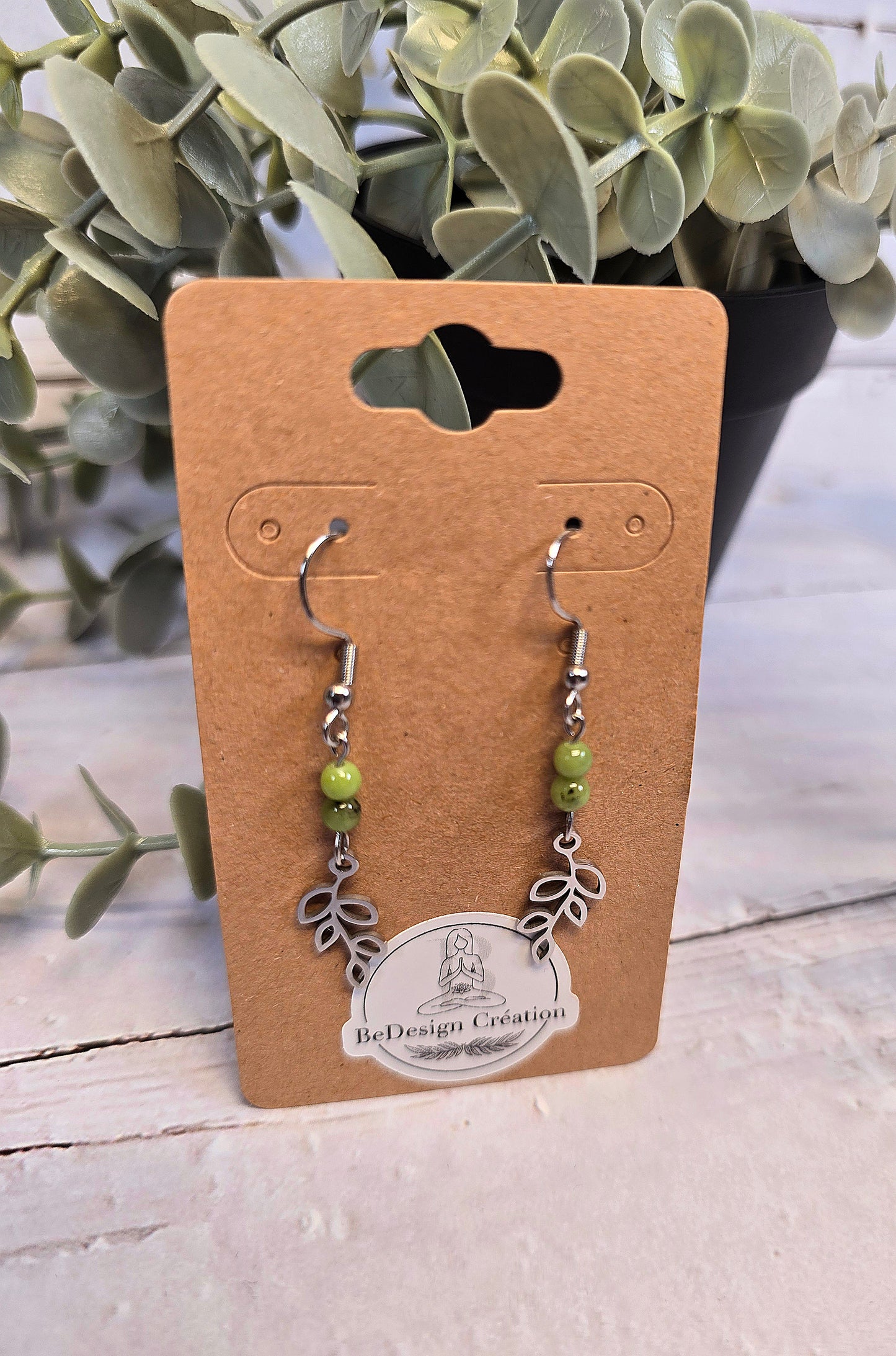 Boucles d’oreilles Serpentine