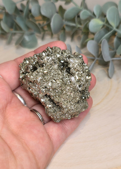 Pyrite brute du Pérou