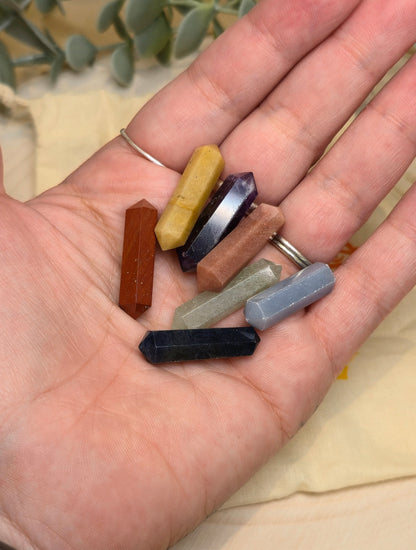 Ensemble double Pointes Chakras