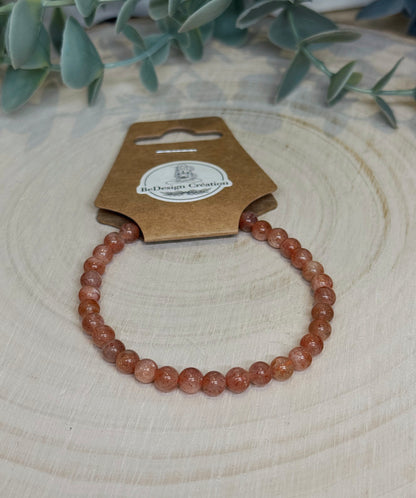 Bracelet Pierre de soleil 5mm
