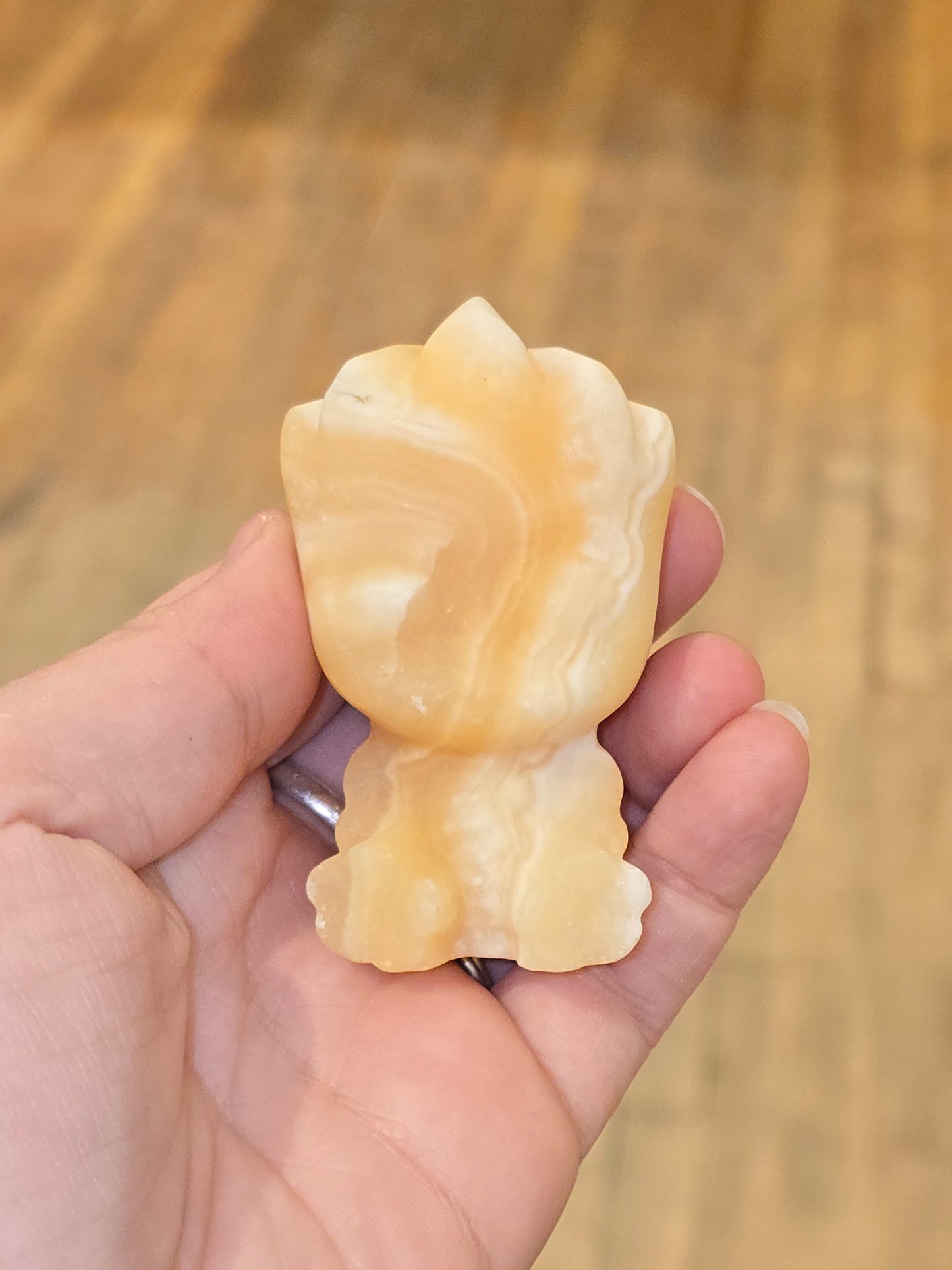 Groot Calcite jaune