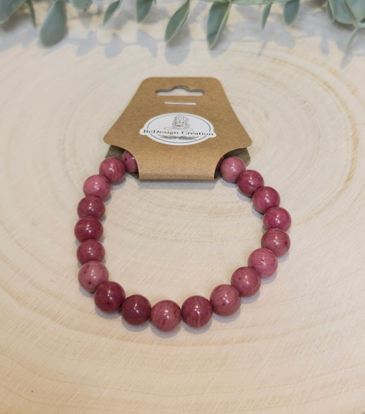 Bracelet Rhodonite 8mm
