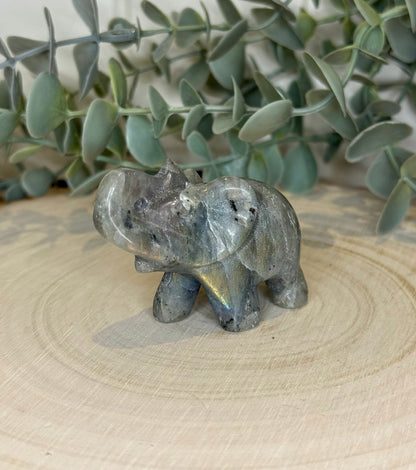 Éléphant Labradorite
