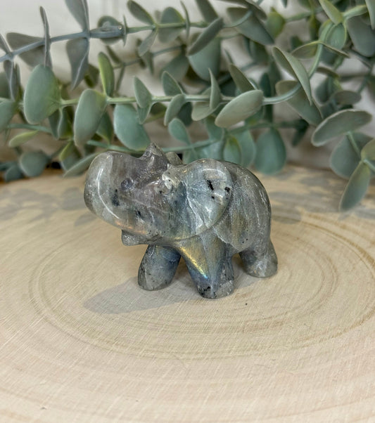 Éléphant Labradorite