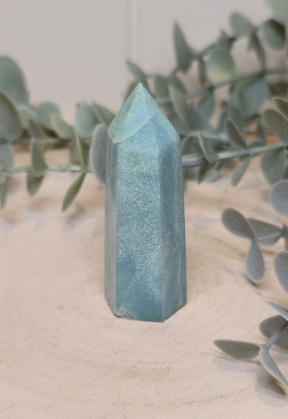 Pointe en Calcite bleue