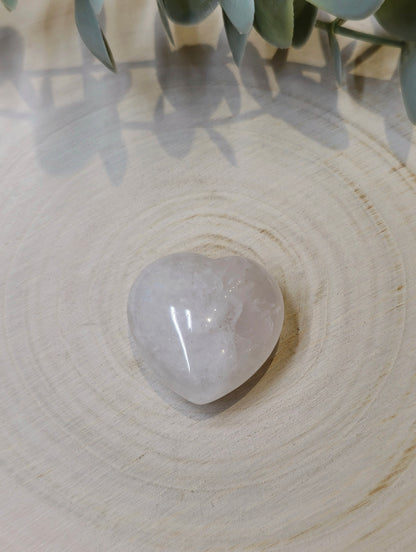 Coeur en Quartz clair