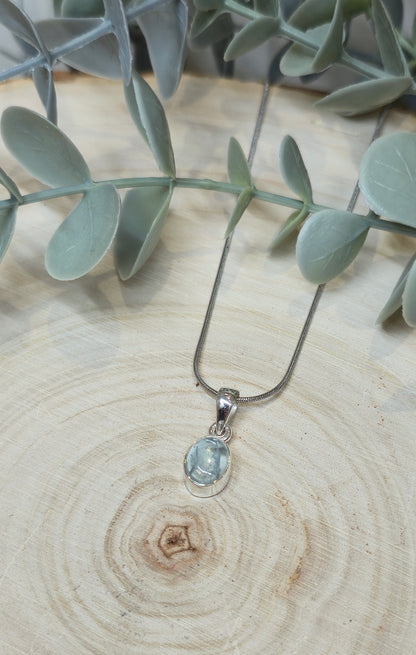 Collier Aquamarine (Aigue-marine)