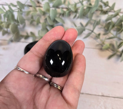 Oeuf de Yoni Obsidienne