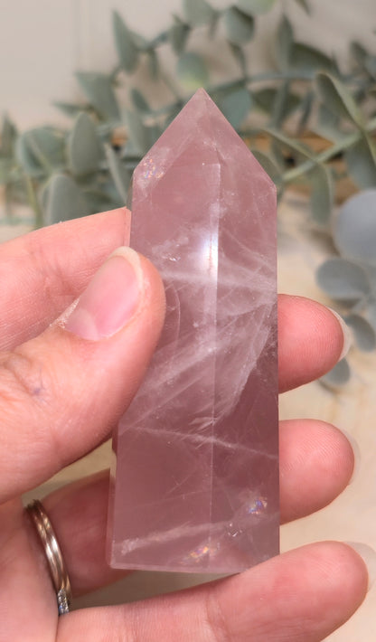 Pointe en Quartz rose