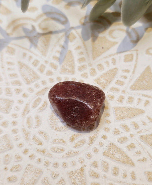 Quartz Fraise barattée