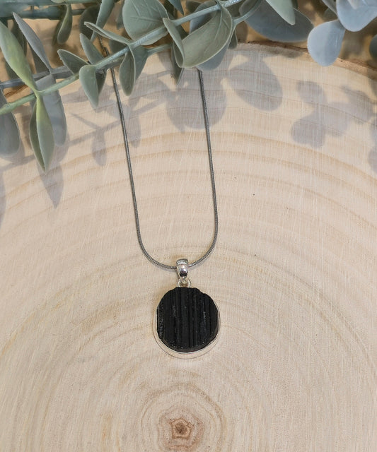 Collier Tourmaline brute