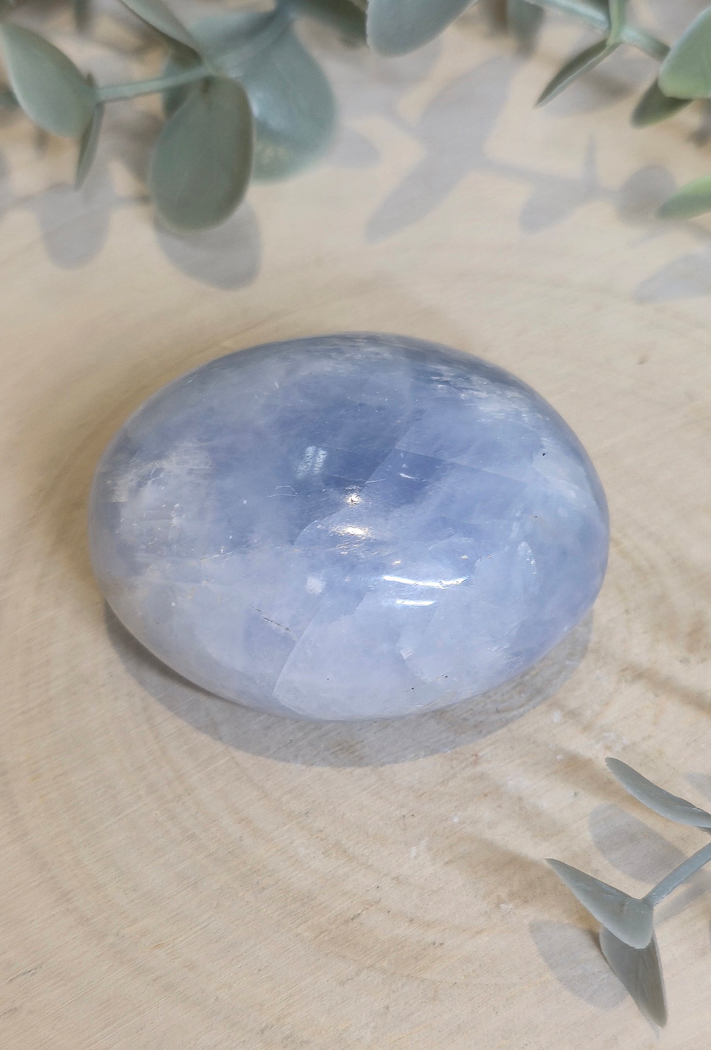 Pierre de paume Célestite