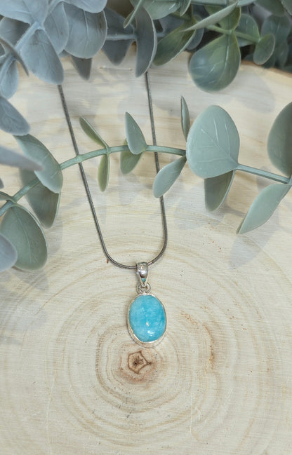 Collier Amazonite ovale