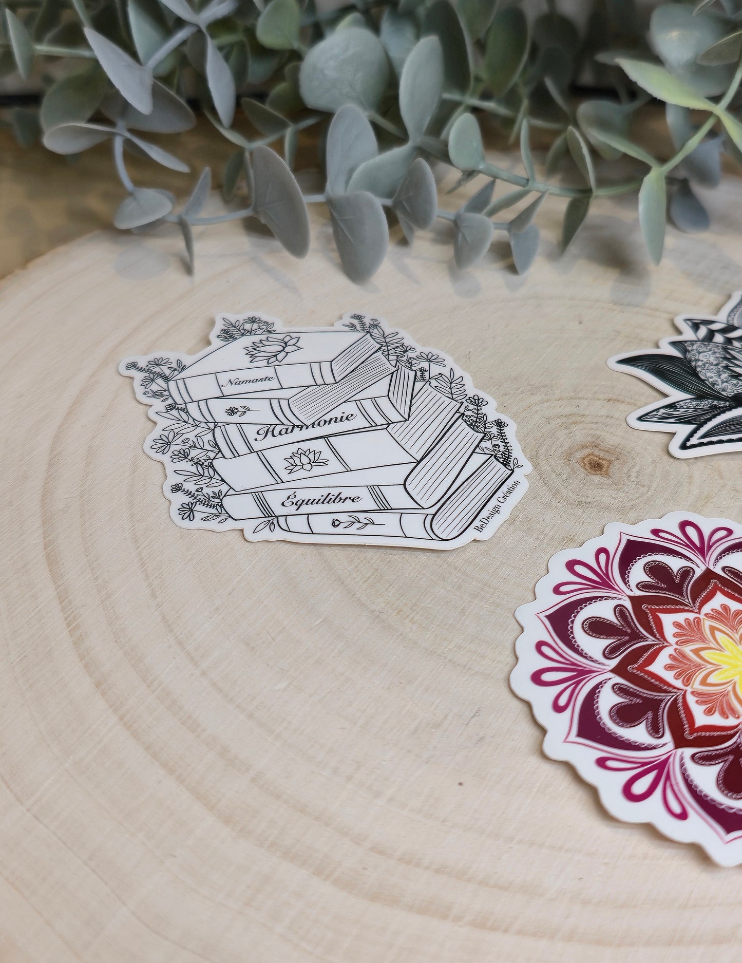 Autocollants en vinyle