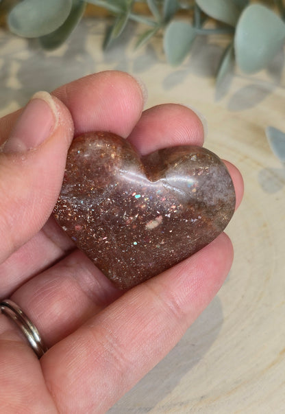 Coeur en Pierre de soleil