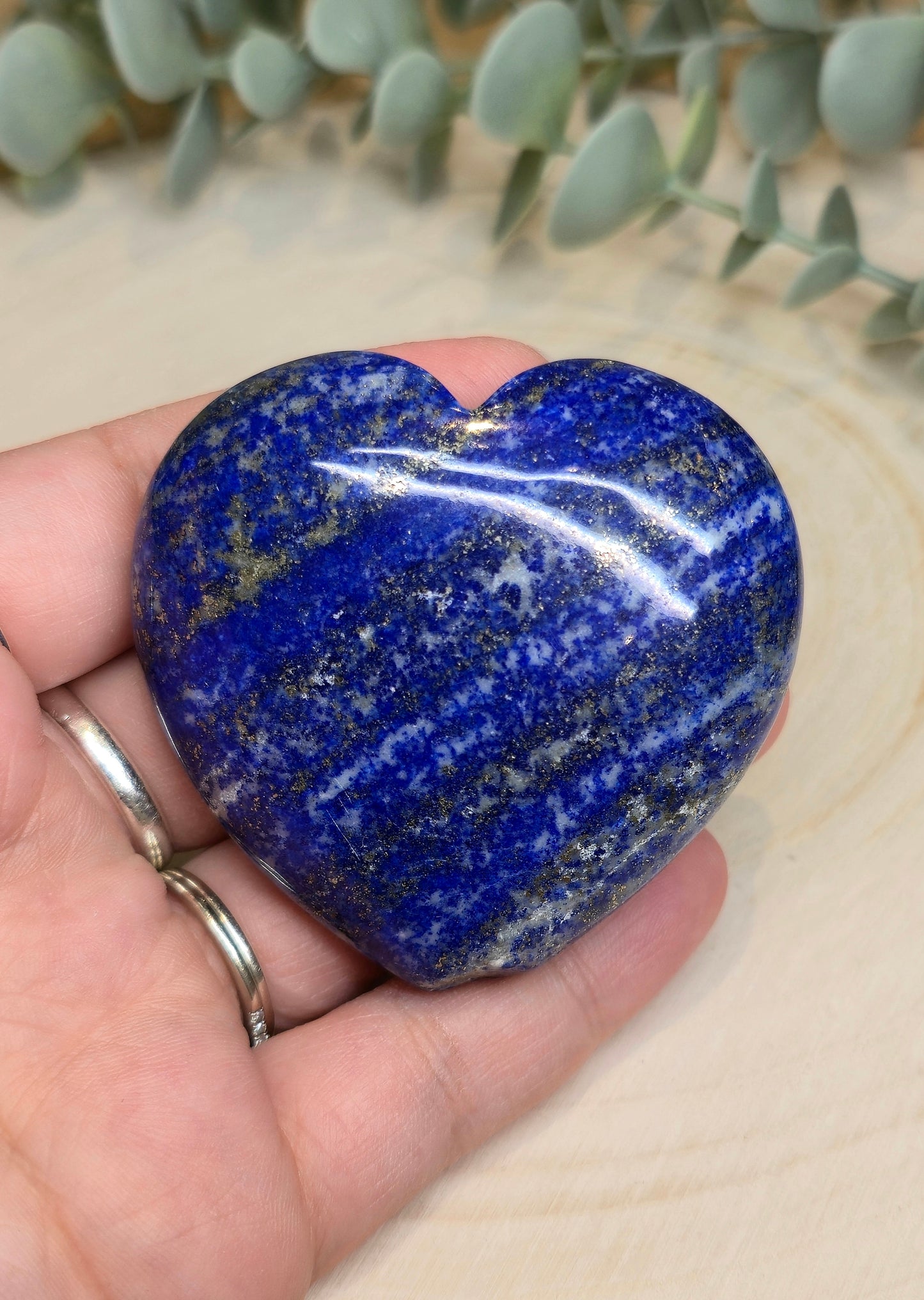 Coeur en Lapis Lazuli