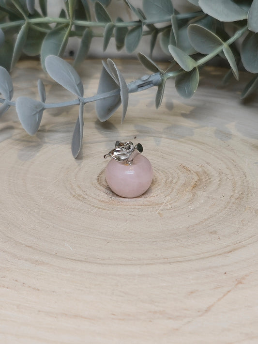 Mini Pomme Quartz rose