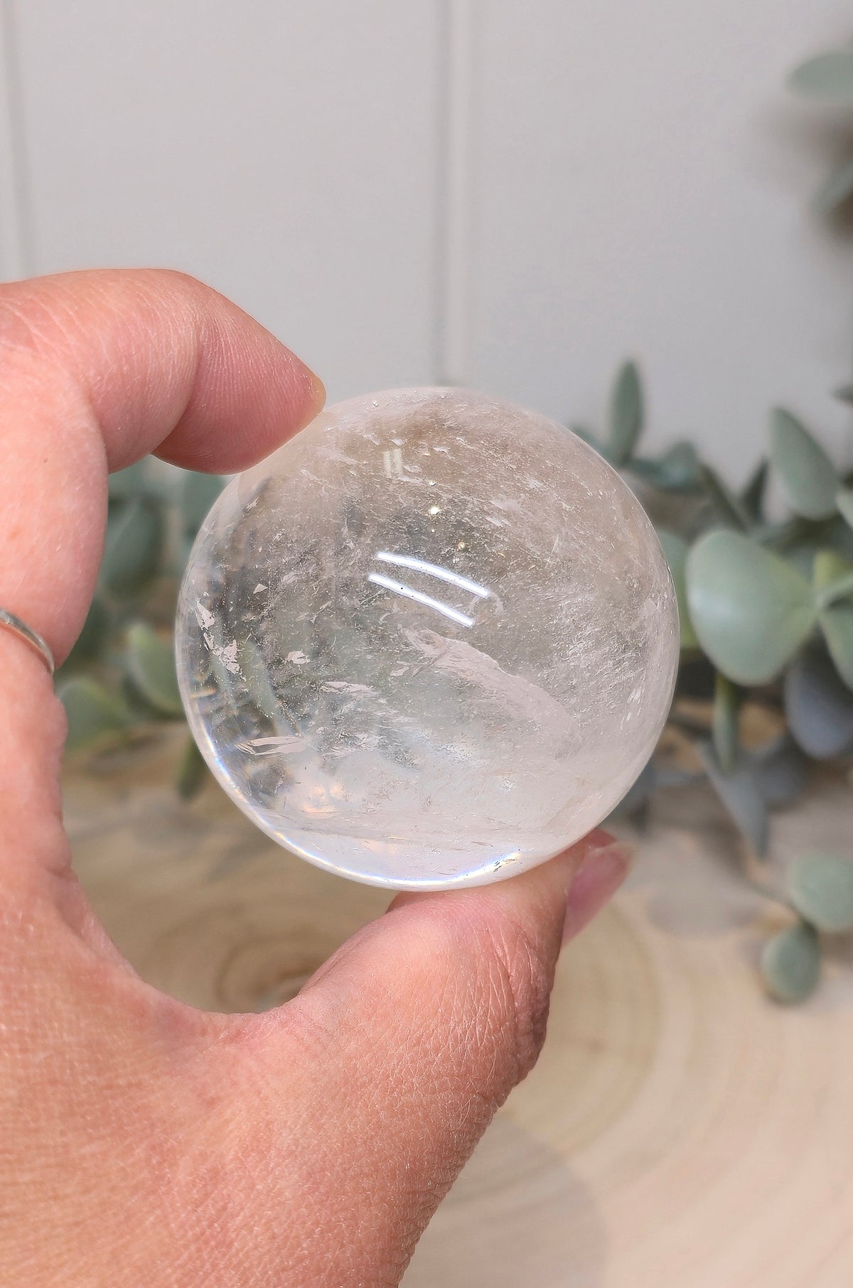 Sphère de Quartz clair