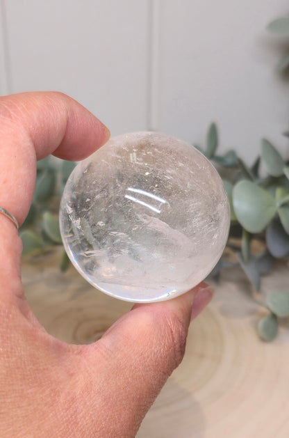 Sphère de Quartz clair