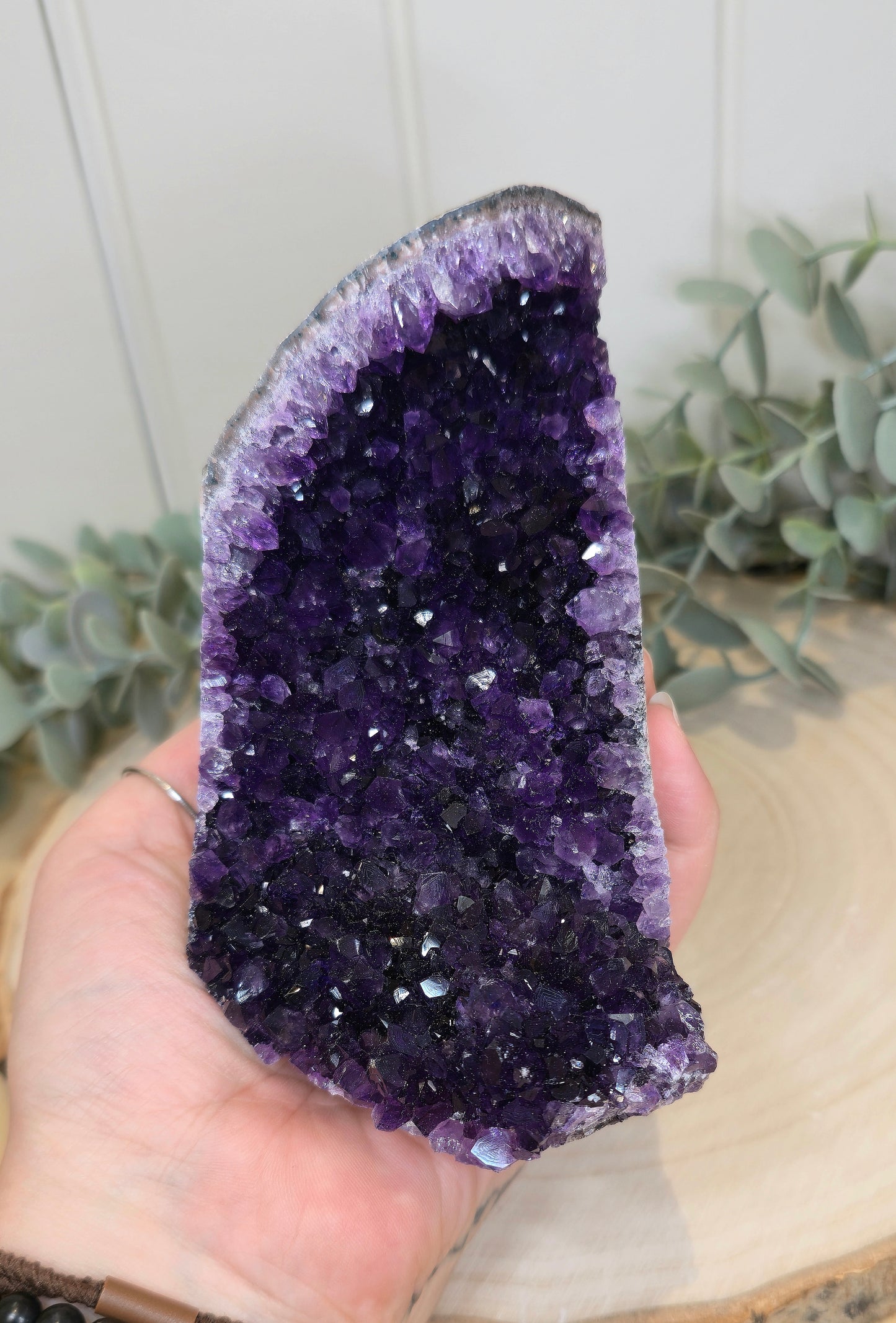 Base d’Améthyste géode d'Uruguay