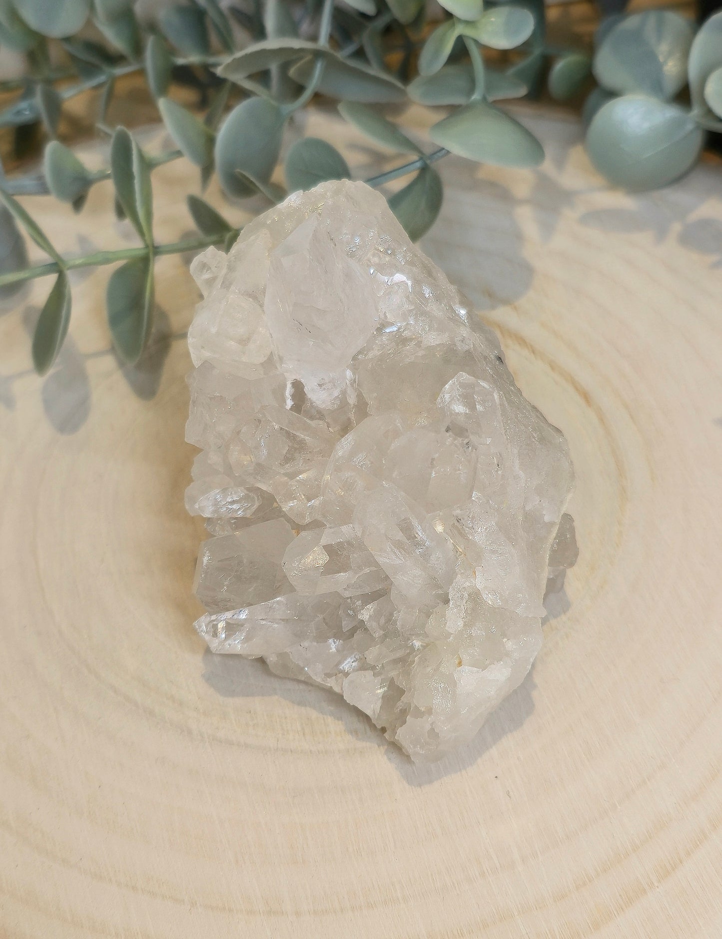 Amas en Quartz clair