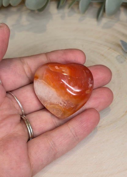 Coeur en Cornaline