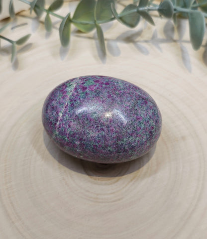 Pierre de paume Rubis kyanite