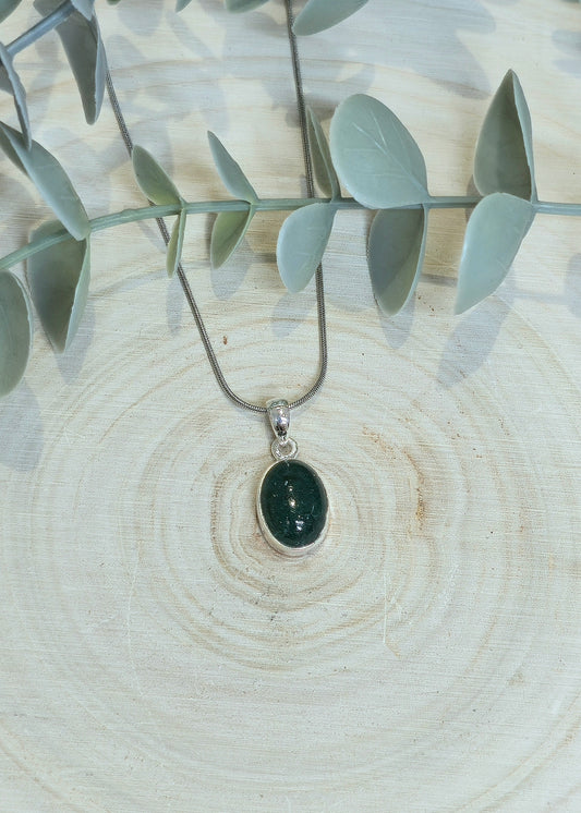Collier Aventurine verte