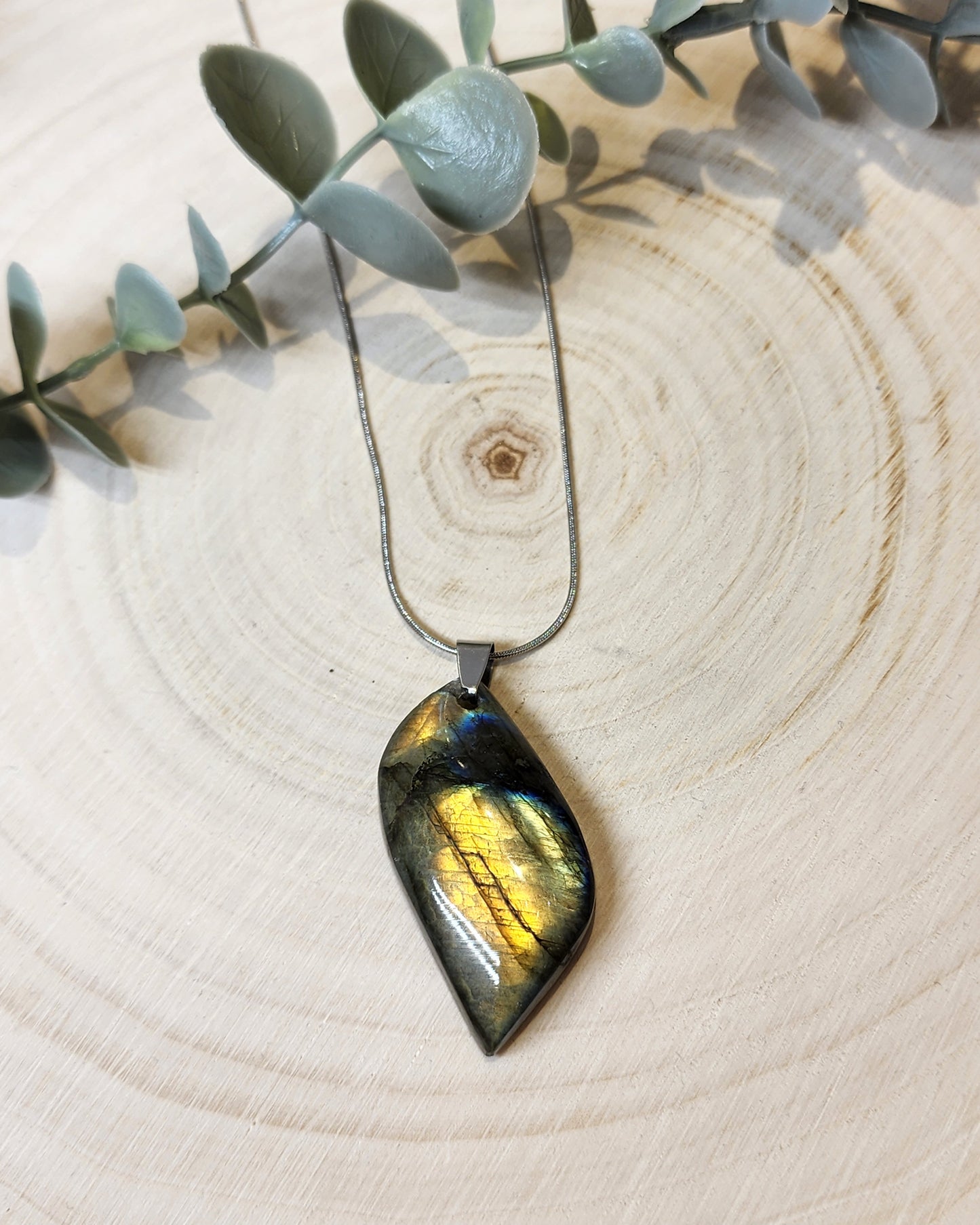 Collier Labradorite Freeform