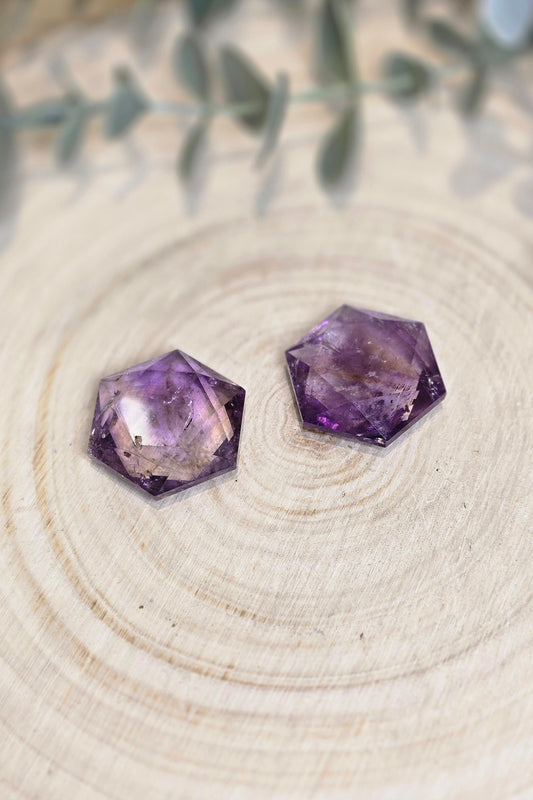 Étoile géométrique en Améthyste