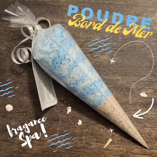 Sel de bain moussant Poudre Bord de mer