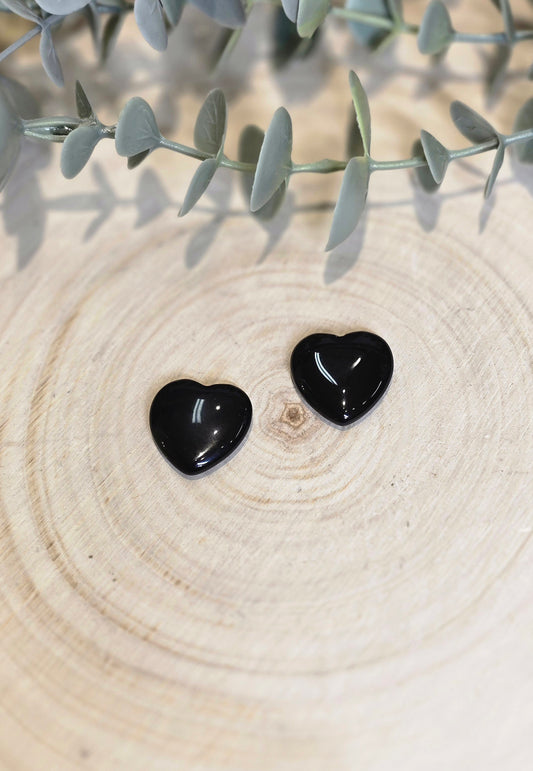 Coeur en Obsidienne