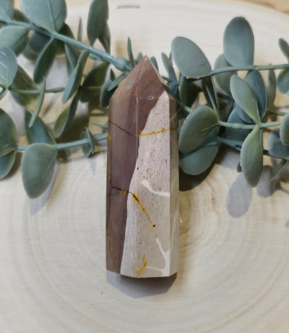 Pointe en Jaspe Mookaïte