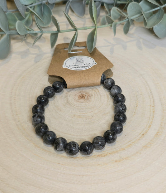 Bracelet Larvikite 8mm