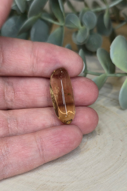 Citrine naturelle du Brésil grade extra barattée