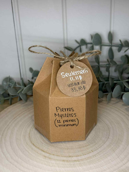 Boite de pierres mystères