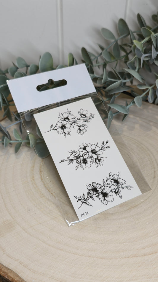 Tatouage temporaire Floral SH-28