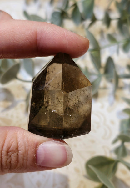 Pointe en Quartz Fumé