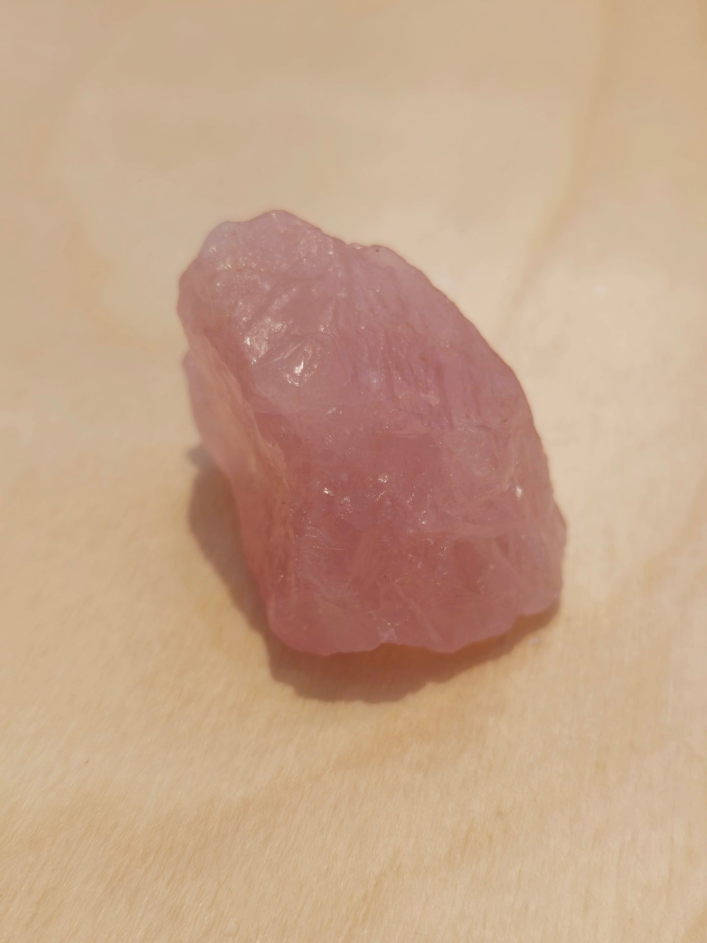 Quartz rose brute