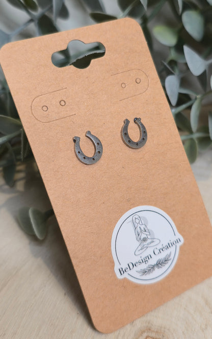 Boucles d’oreilles Fer à cheval