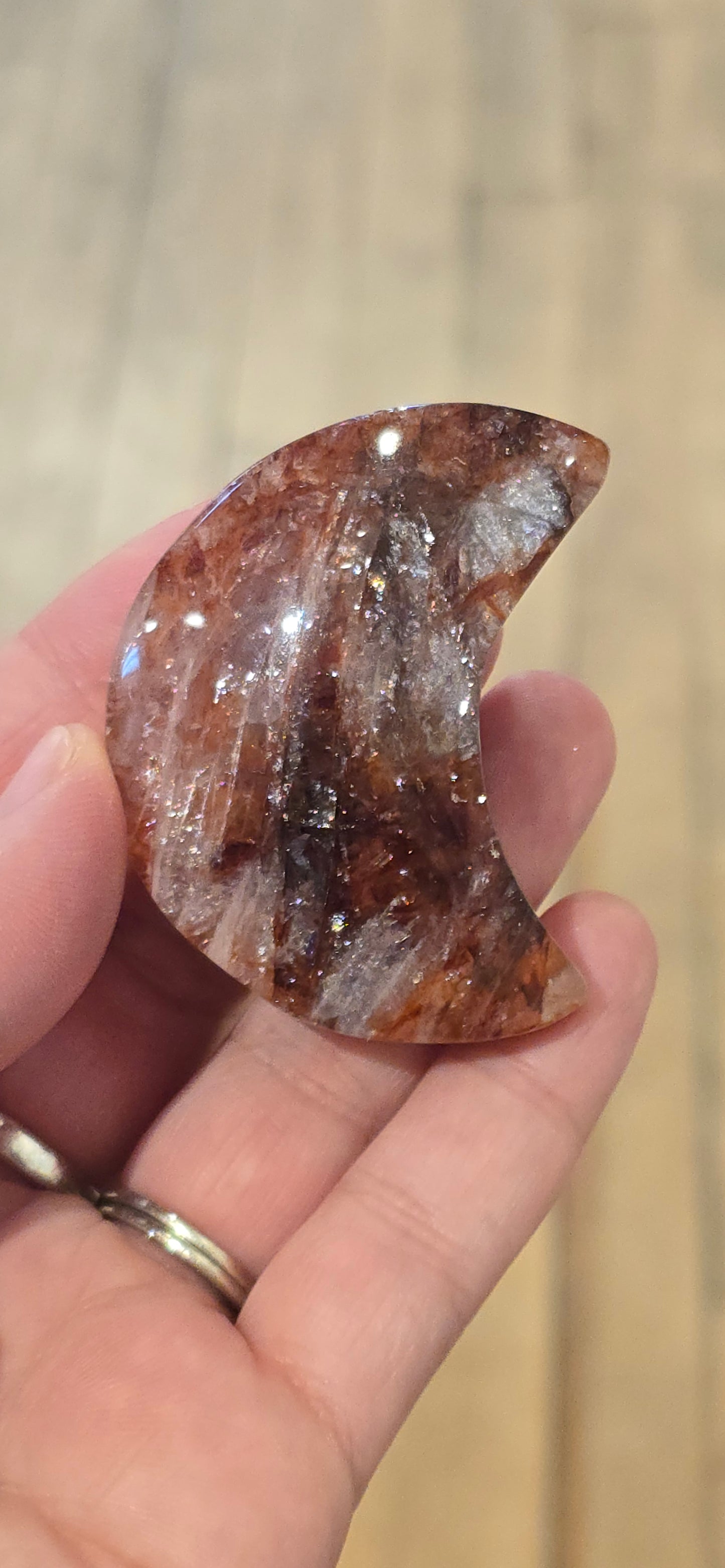 Lune Quartz feu